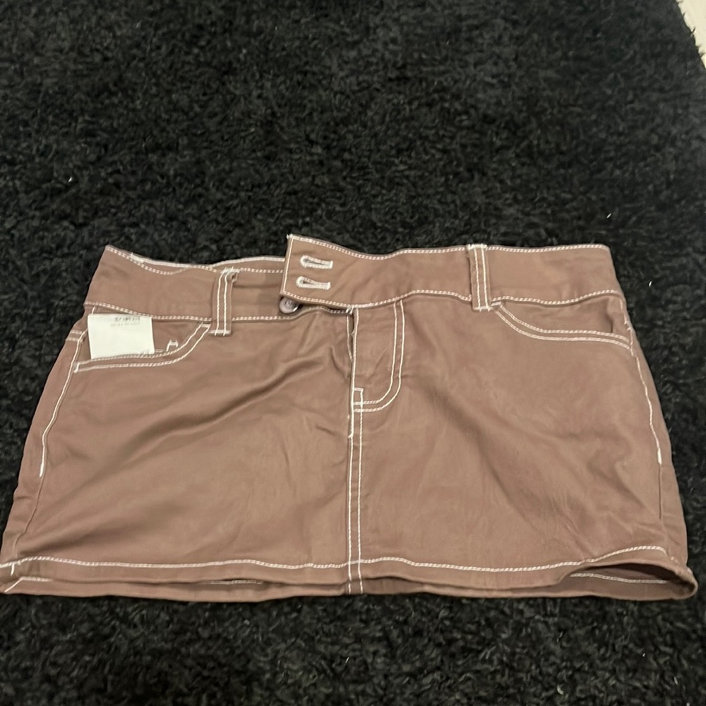 H&m brown skirt